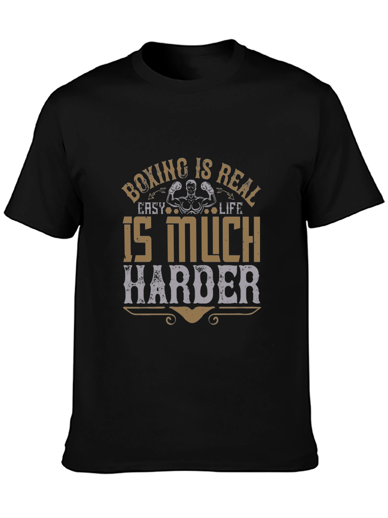 Boxing Is Real T-Shirt - Mens Graphic Tee