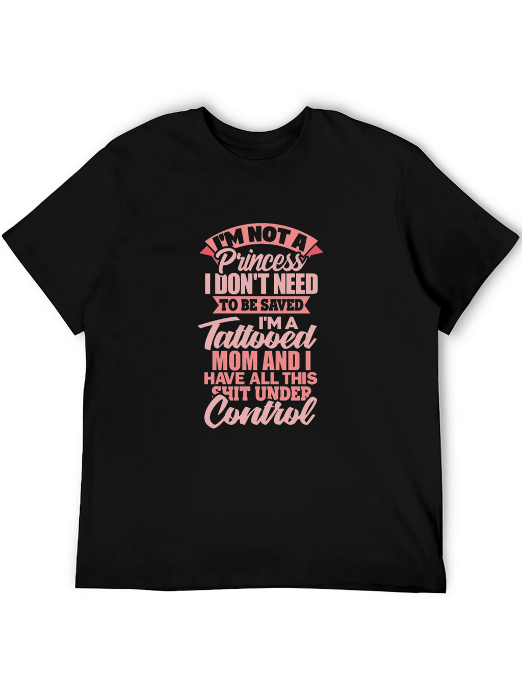 Tattooed Mom Graphic Tee - Princess Power!