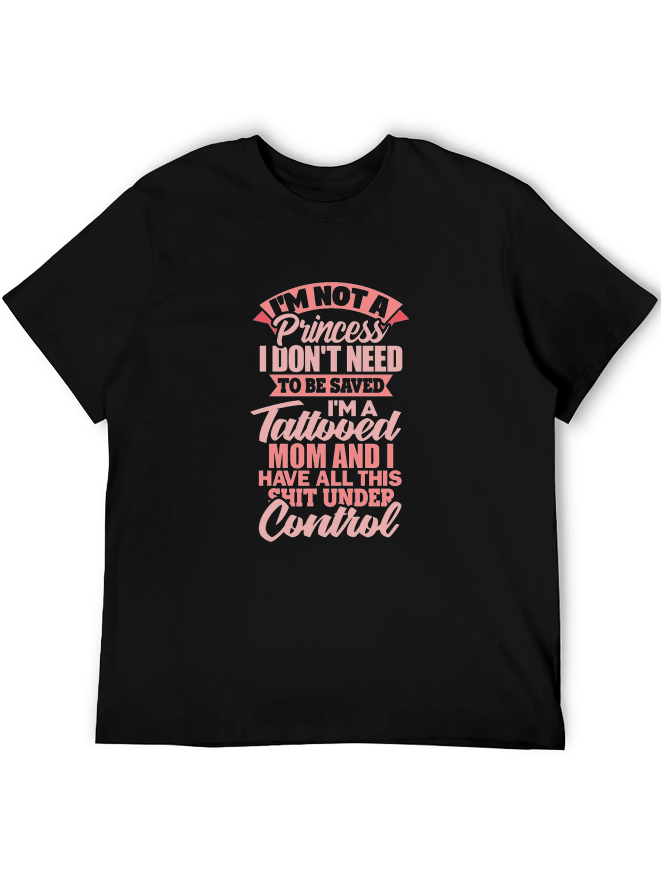Tattooed Mom Graphic Tee - Princess Power!