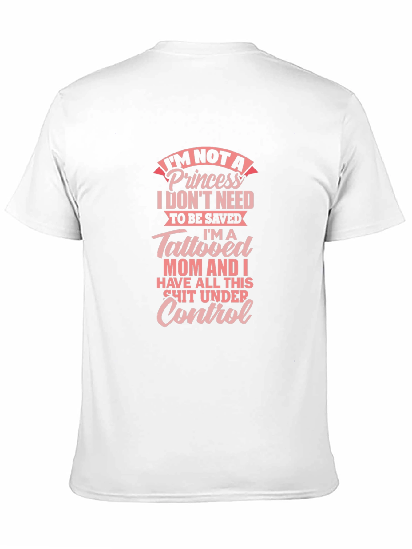 Tattooed Mom Graphic Tee - Princess Power!