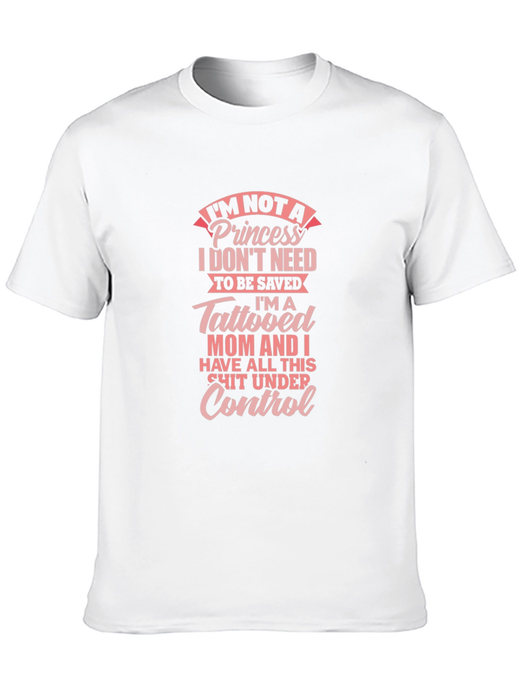 Tattooed Mom Graphic Tee - Princess Power!