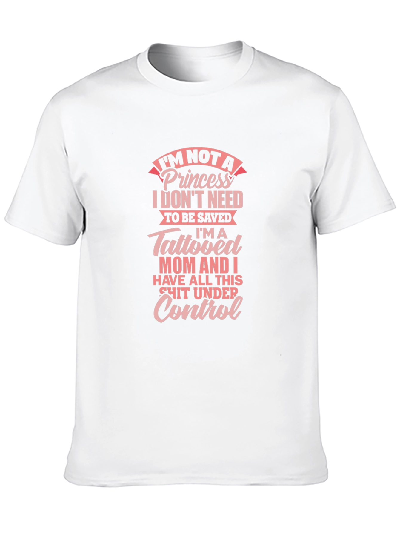 Tattooed Mom Graphic Tee - Princess Power!