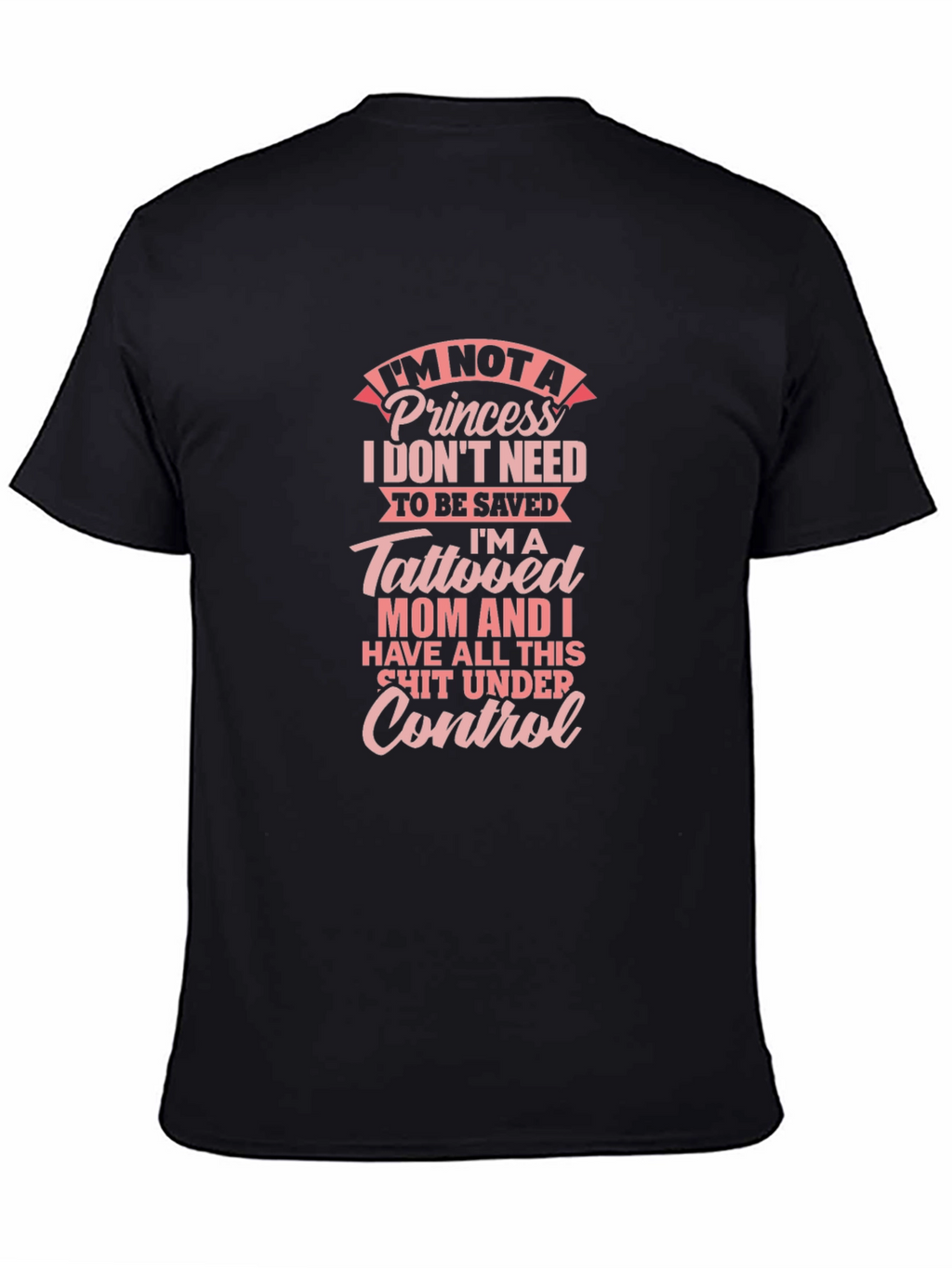 Tattooed Mom Graphic Tee - Princess Power!