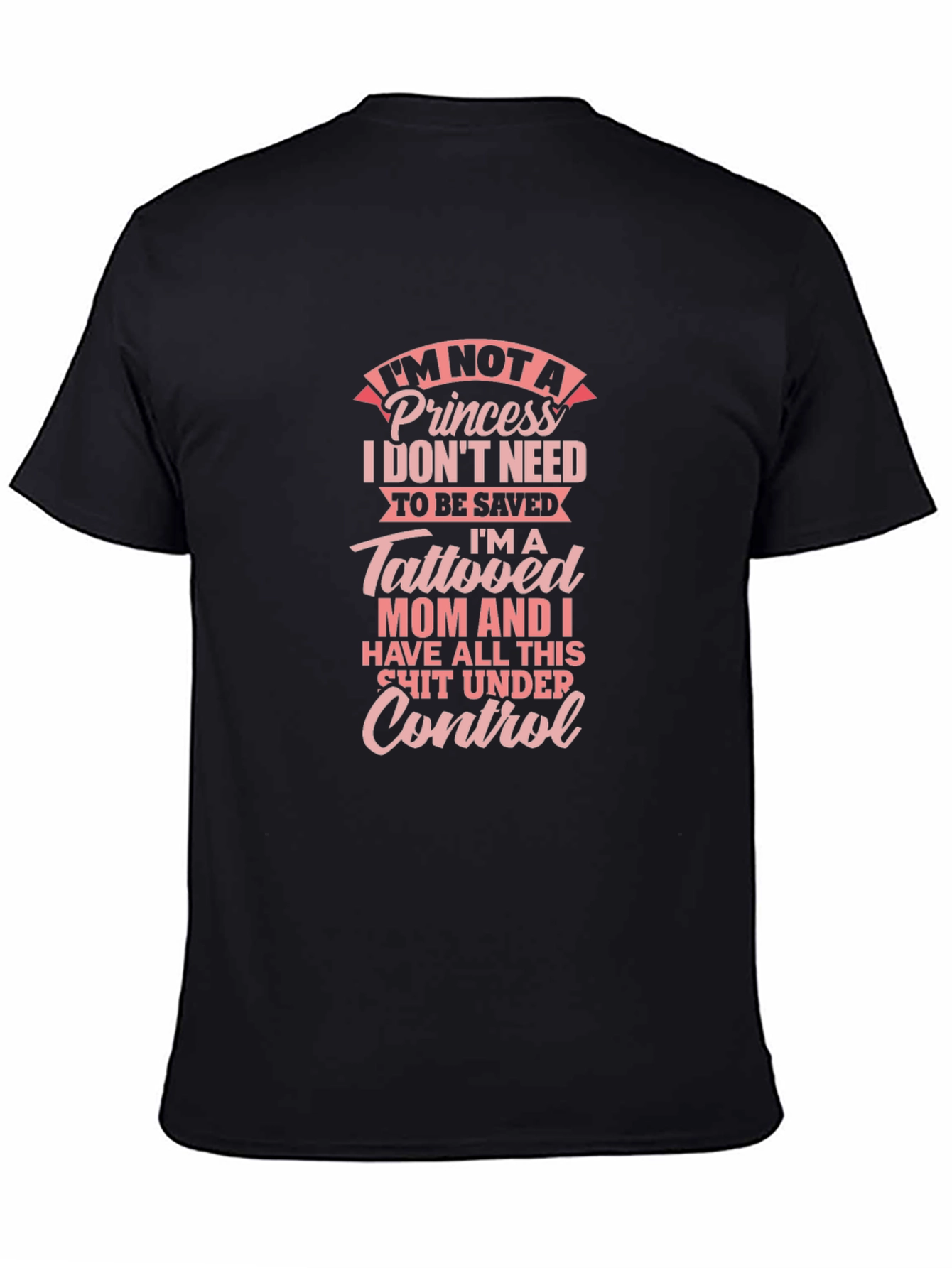 Tattooed Mom Graphic Tee - Princess Power!