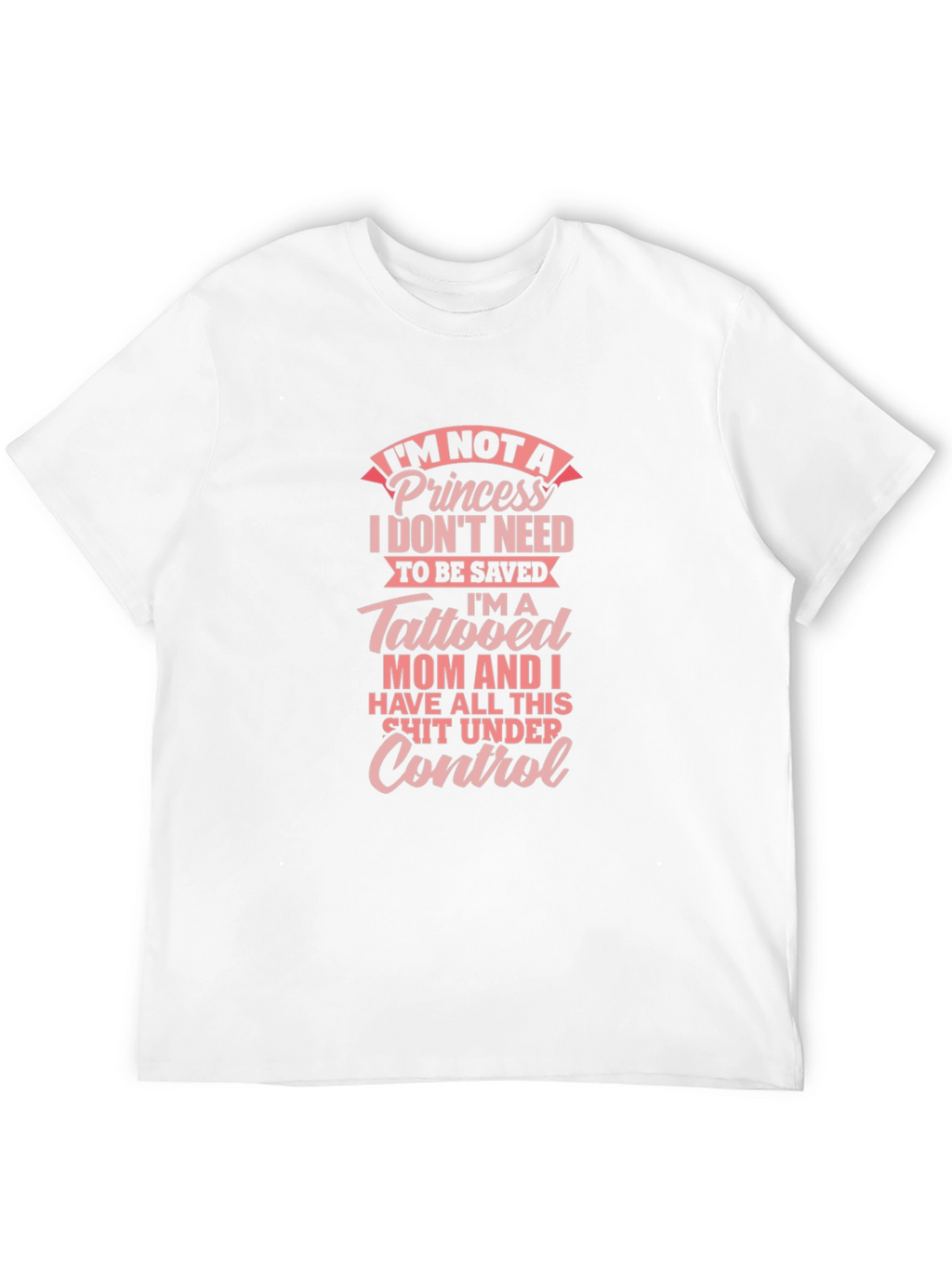 Tattooed Mom Graphic Tee - Princess Power!
