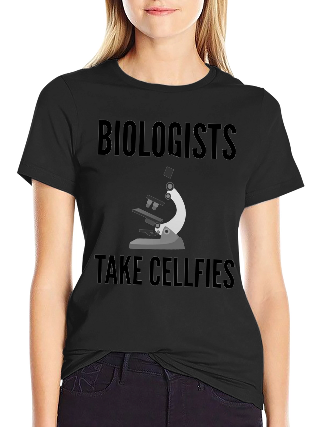 Biologists Take Cellfies Graphic T-Shirt