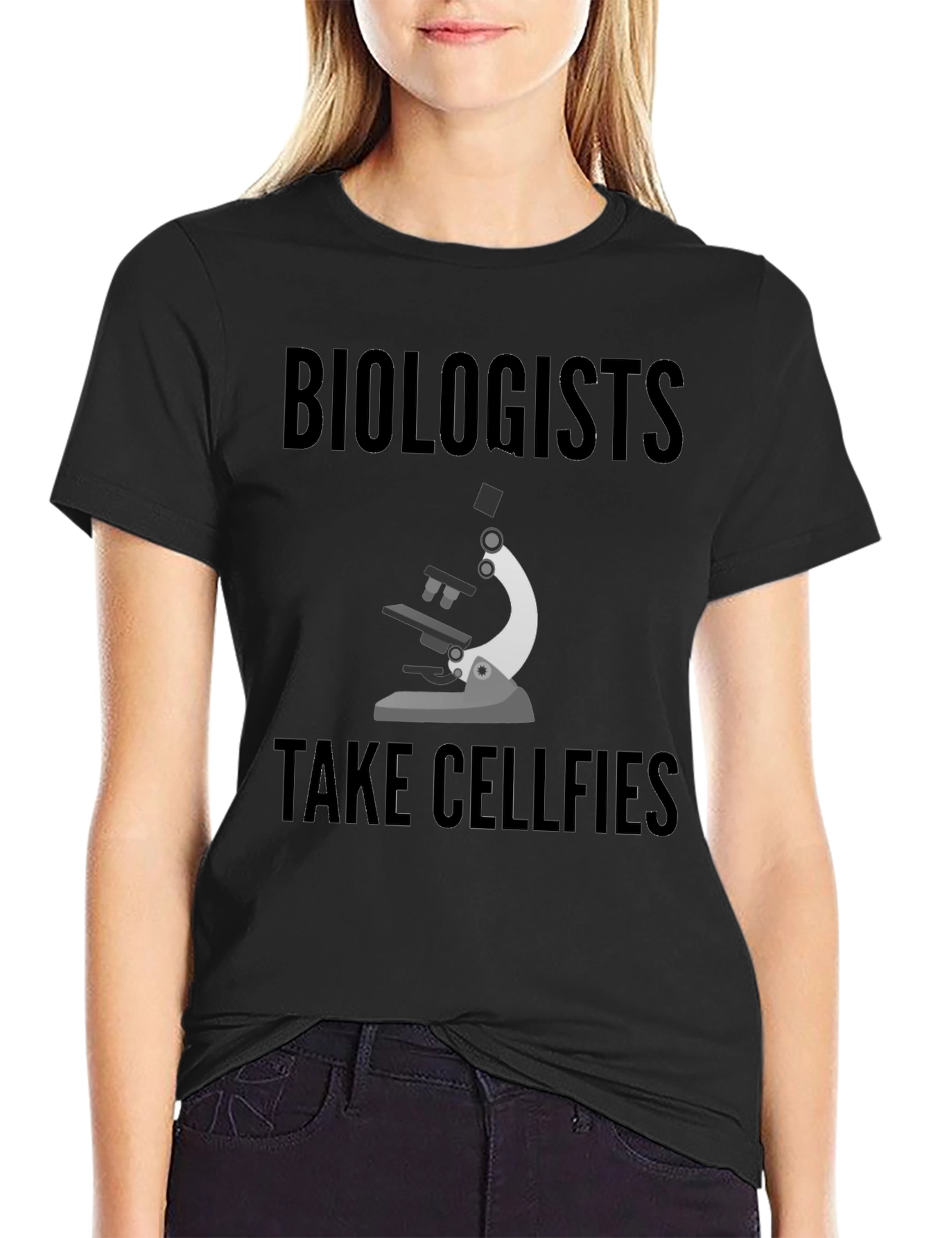 Biologists Take Cellfies Graphic T-Shirt
