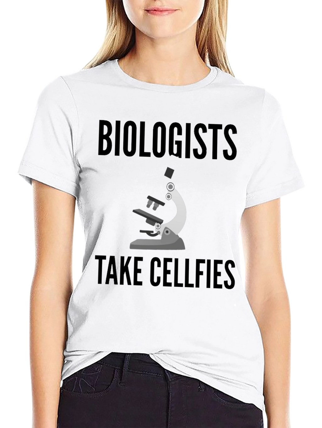 Biologists Take Cellfies Graphic T-Shirt