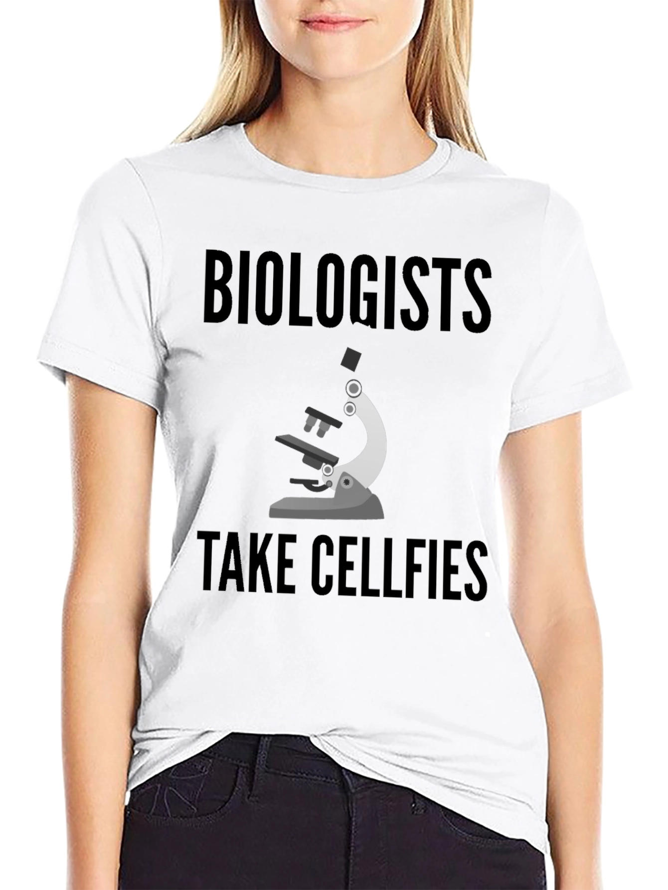 Biologists Take Cellfies Graphic T-Shirt