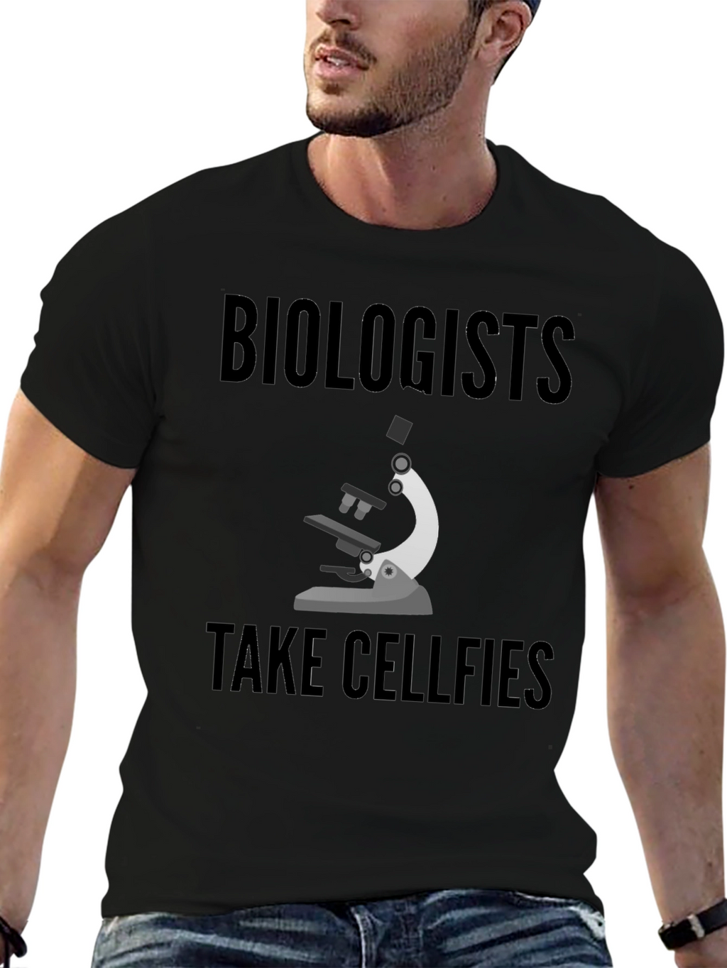 Biologists Take Cellfies Graphic T-Shirt