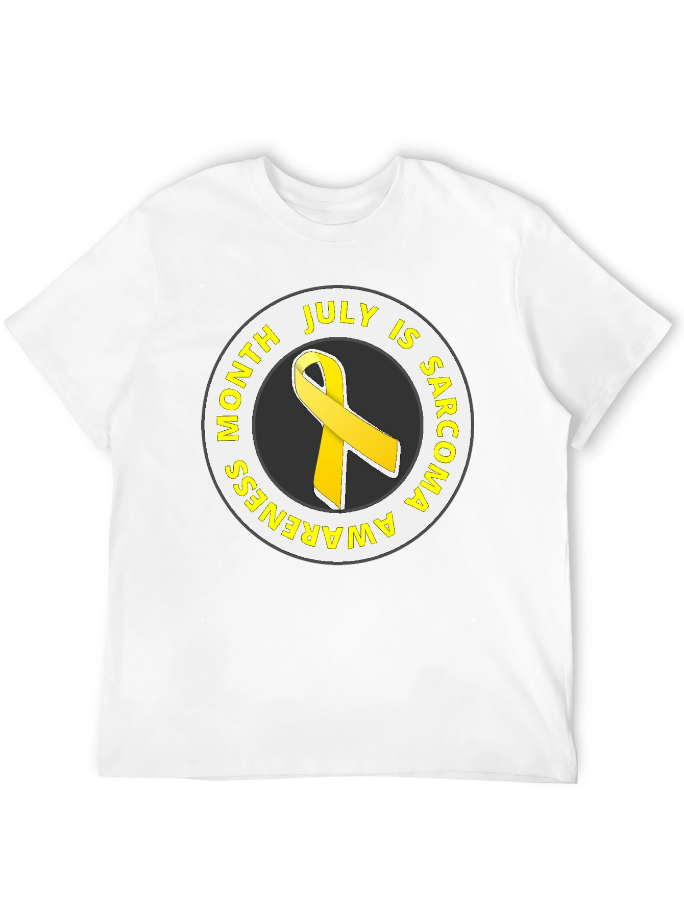 Sarcoma Awareness Month Black T-Shirt