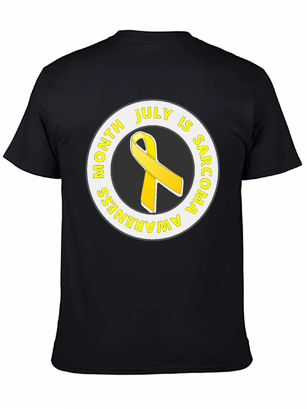 Sarcoma Awareness Month Black T-Shirt