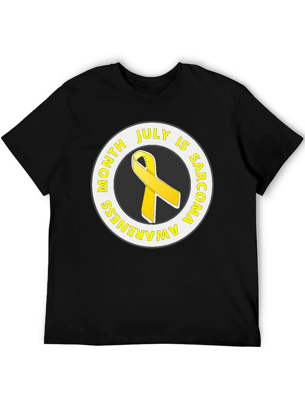 Sarcoma Awareness Month Black T-Shirt