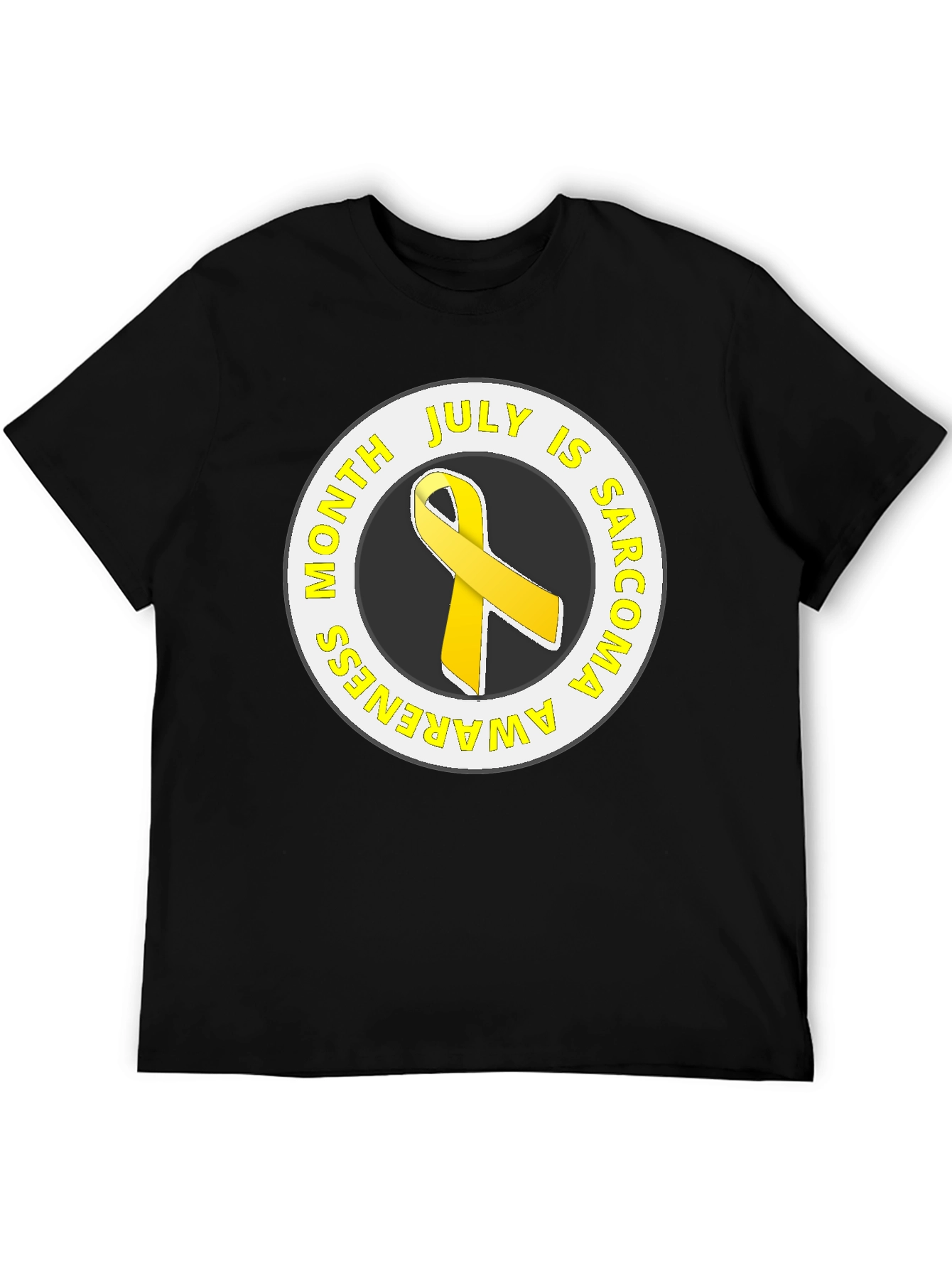 Sarcoma Awareness Month Black T-Shirt
