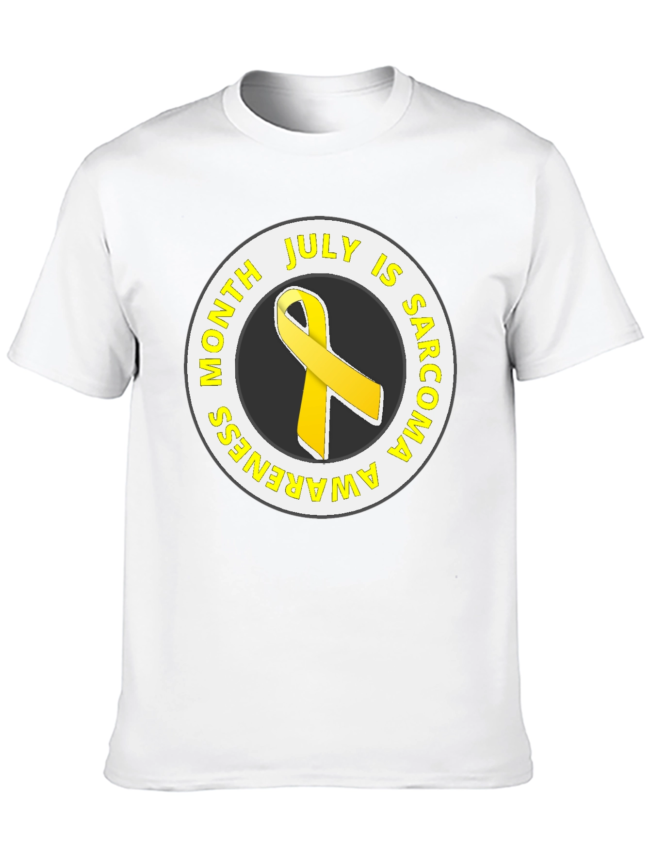 Sarcoma Awareness Month Black T-Shirt