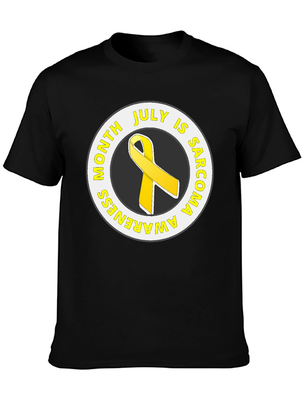 Sarcoma Awareness Month Black T-Shirt