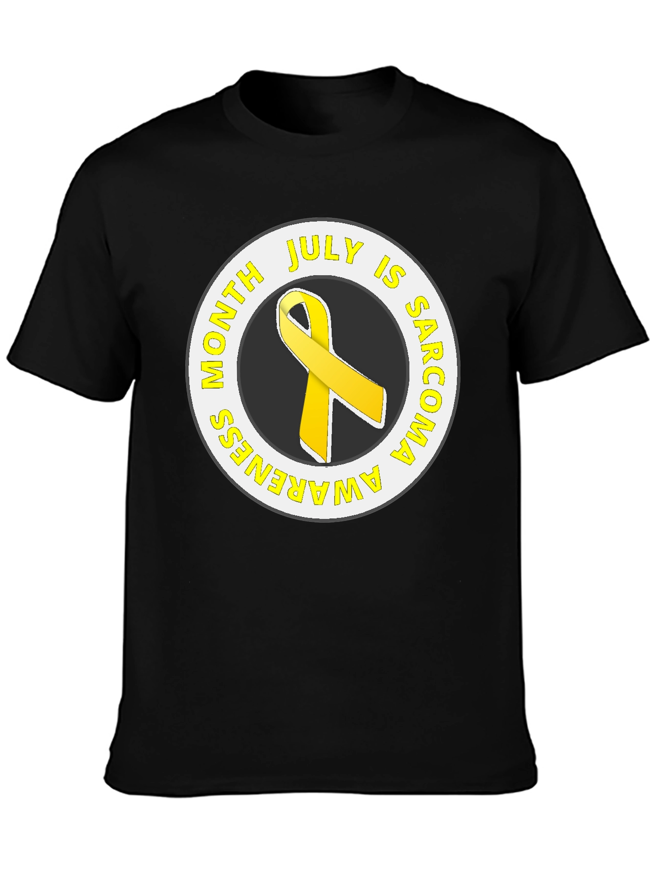 Sarcoma Awareness Month Black T-Shirt