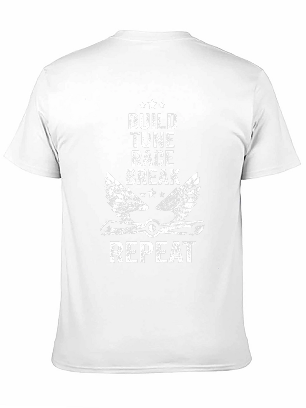 Build Tune Race Repeat Car Enthusiast T-Shirt