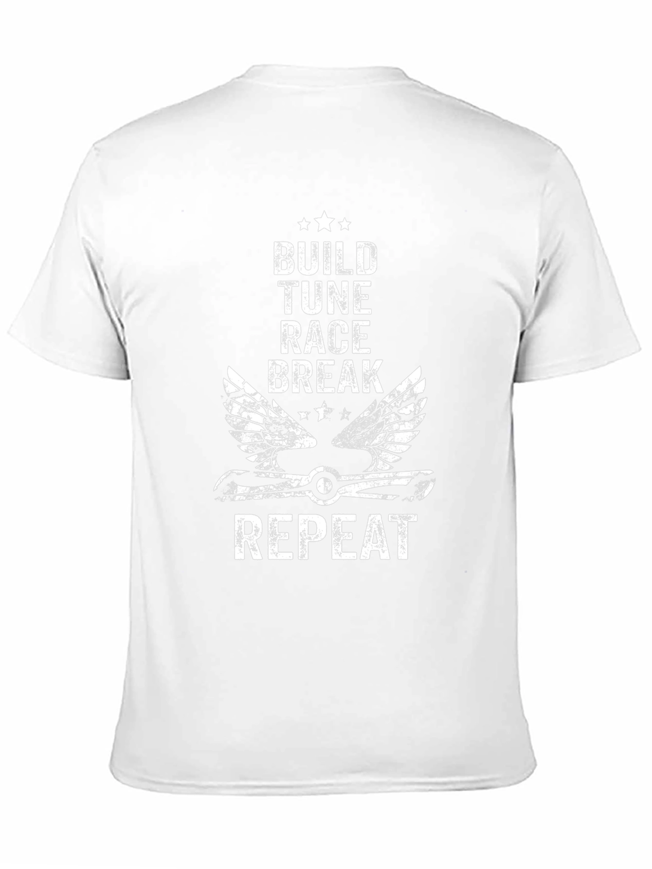 Build Tune Race Repeat Car Enthusiast T-Shirt