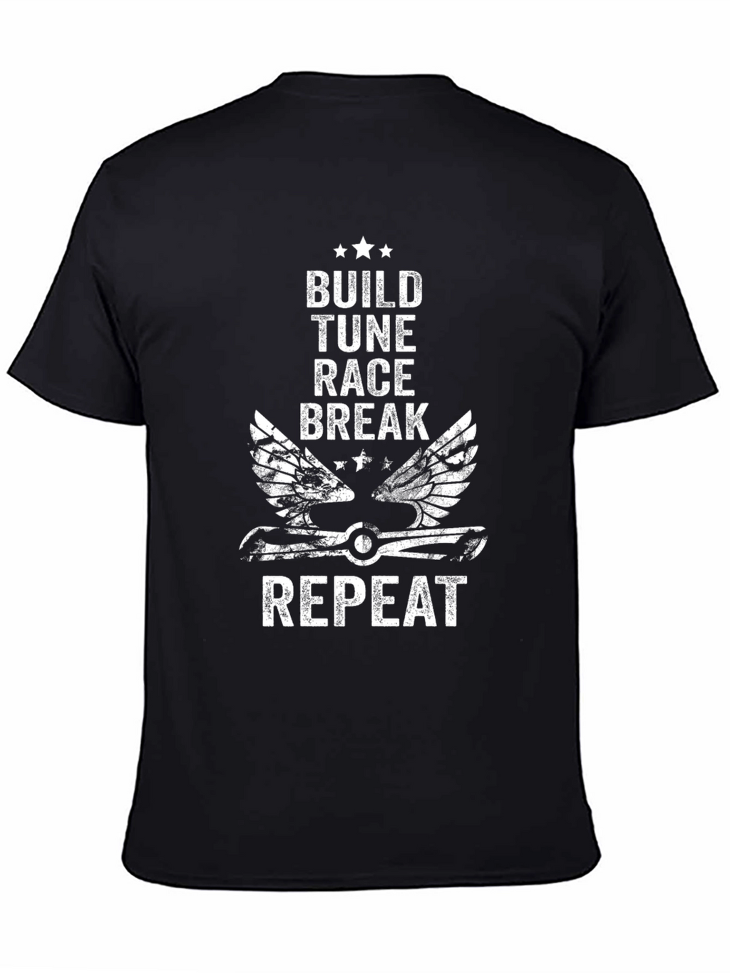 Build Tune Race Repeat Car Enthusiast T-Shirt