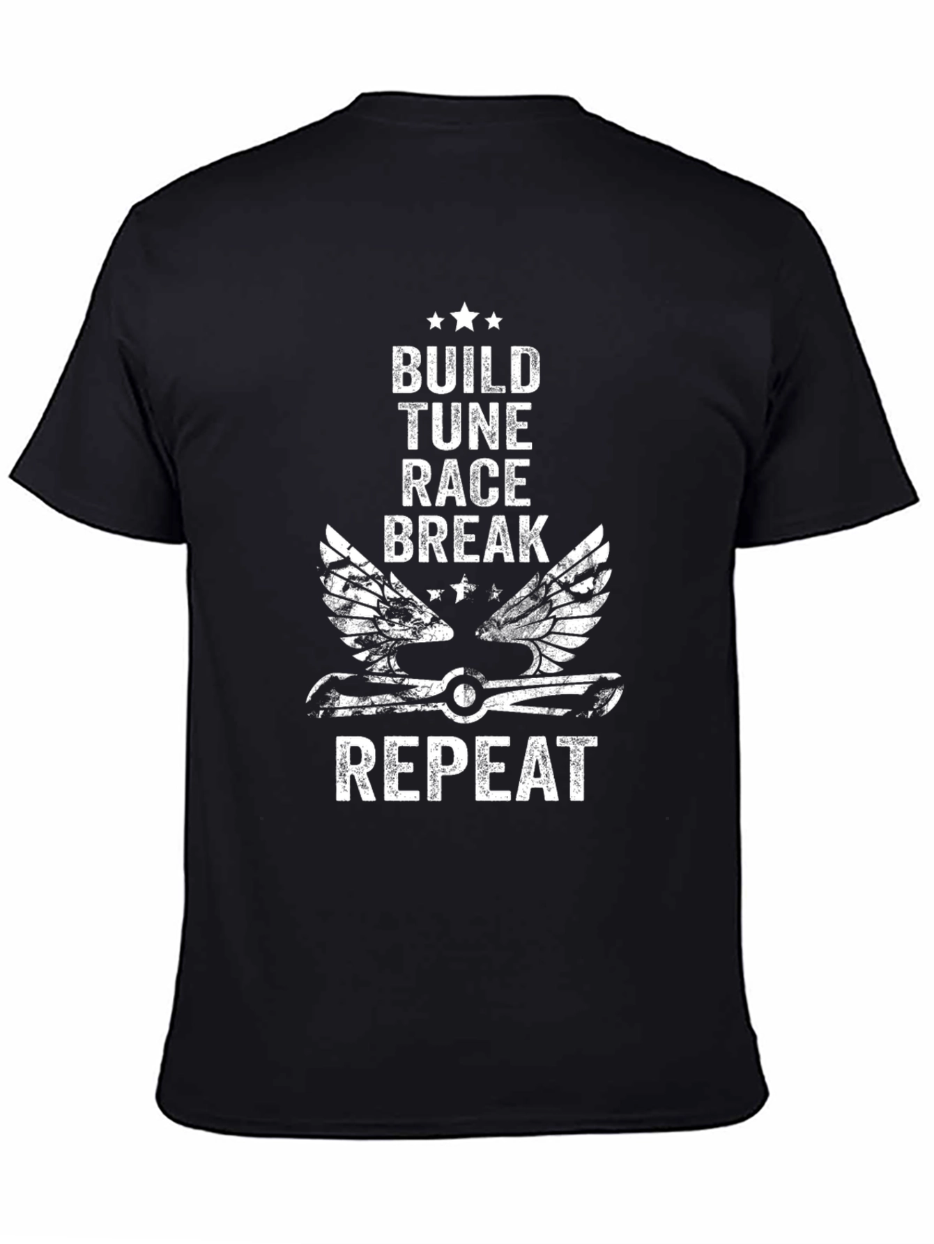 Build Tune Race Repeat Car Enthusiast T-Shirt