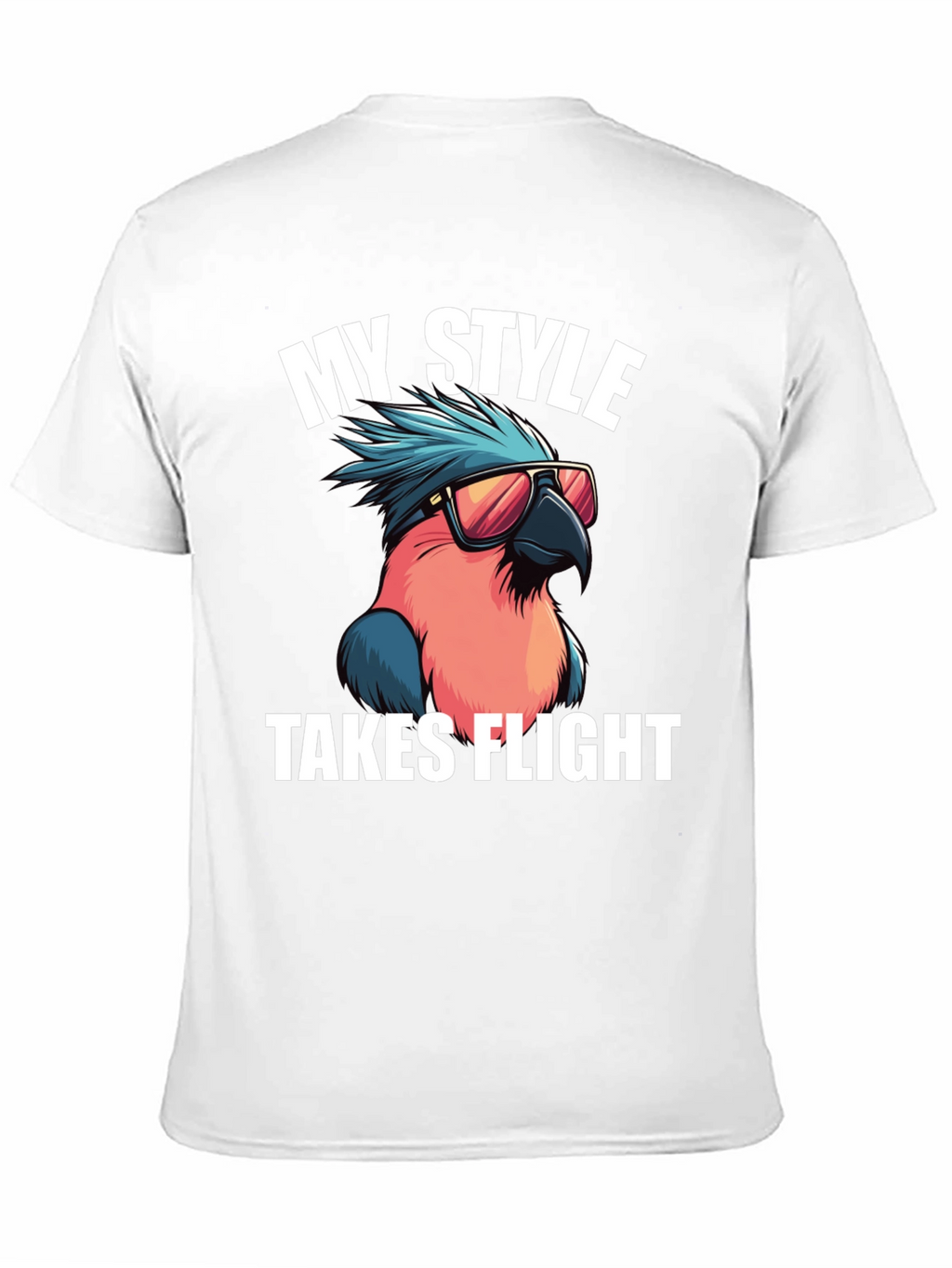 Cool Parrot T-Shirt: My Style Takes Flight