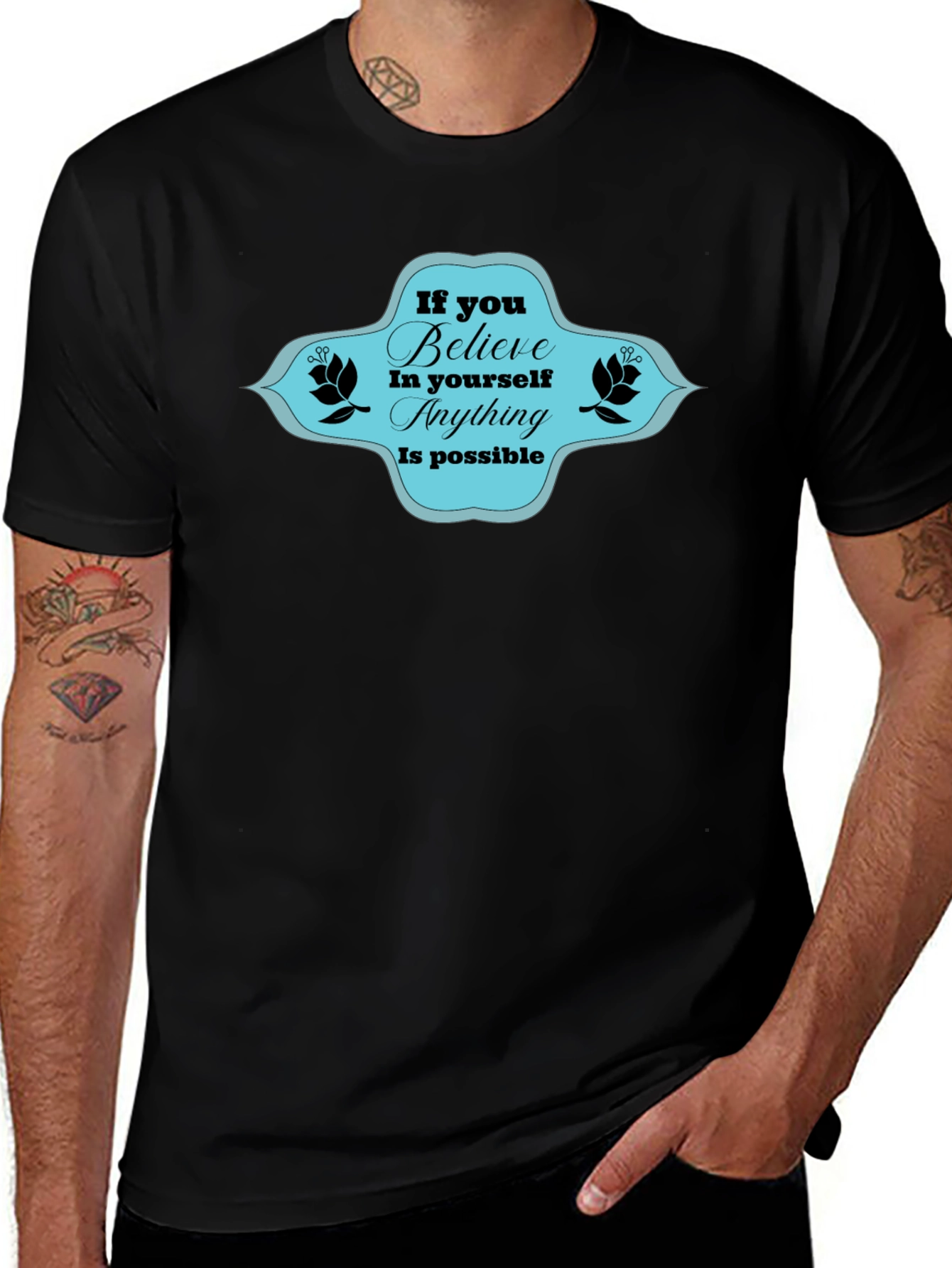 Believe T-Shirt - Motivational Graphic Tee