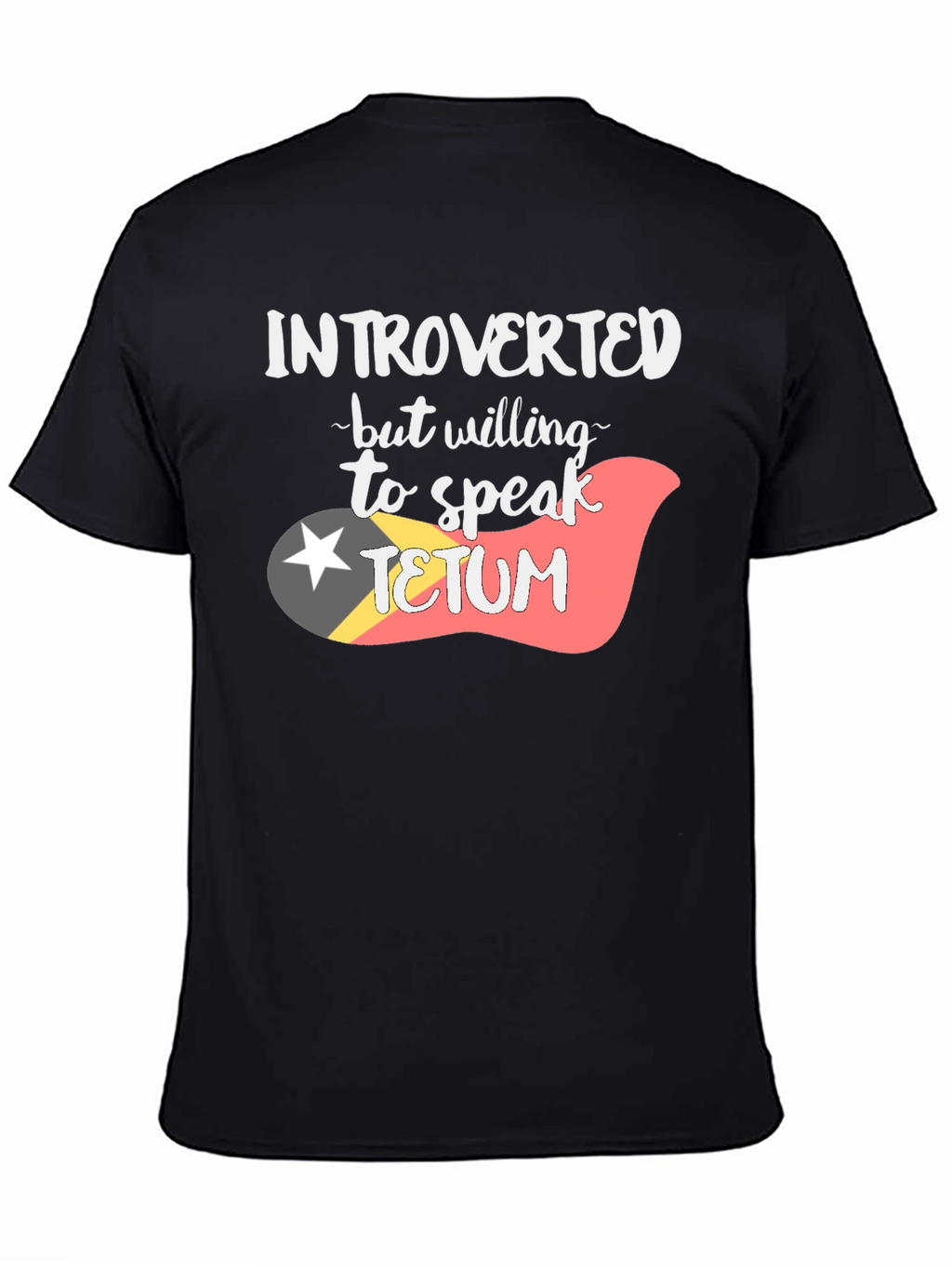 Introverted Tetum Language T-Shirt