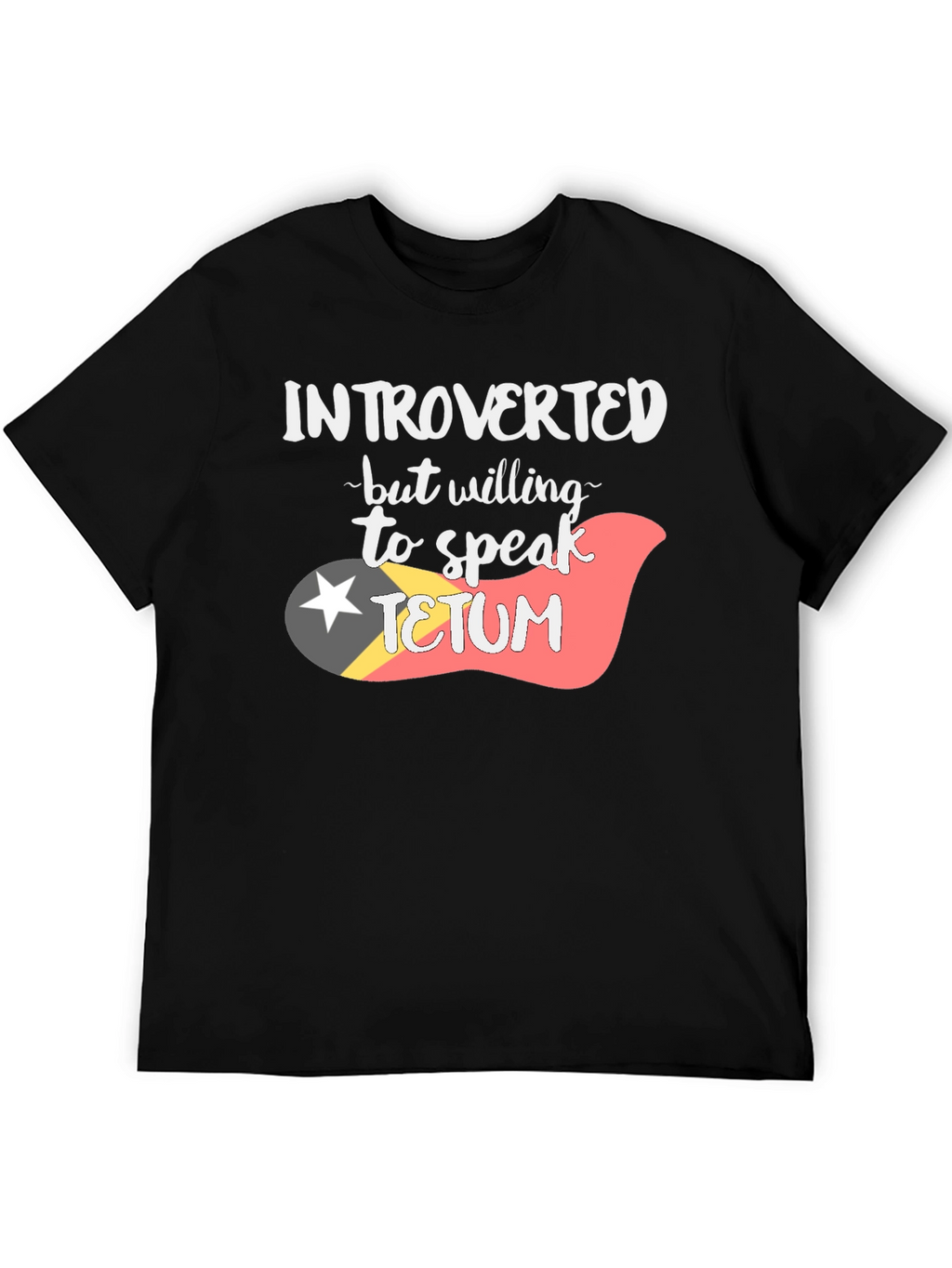 Introverted Tetum Language T-Shirt