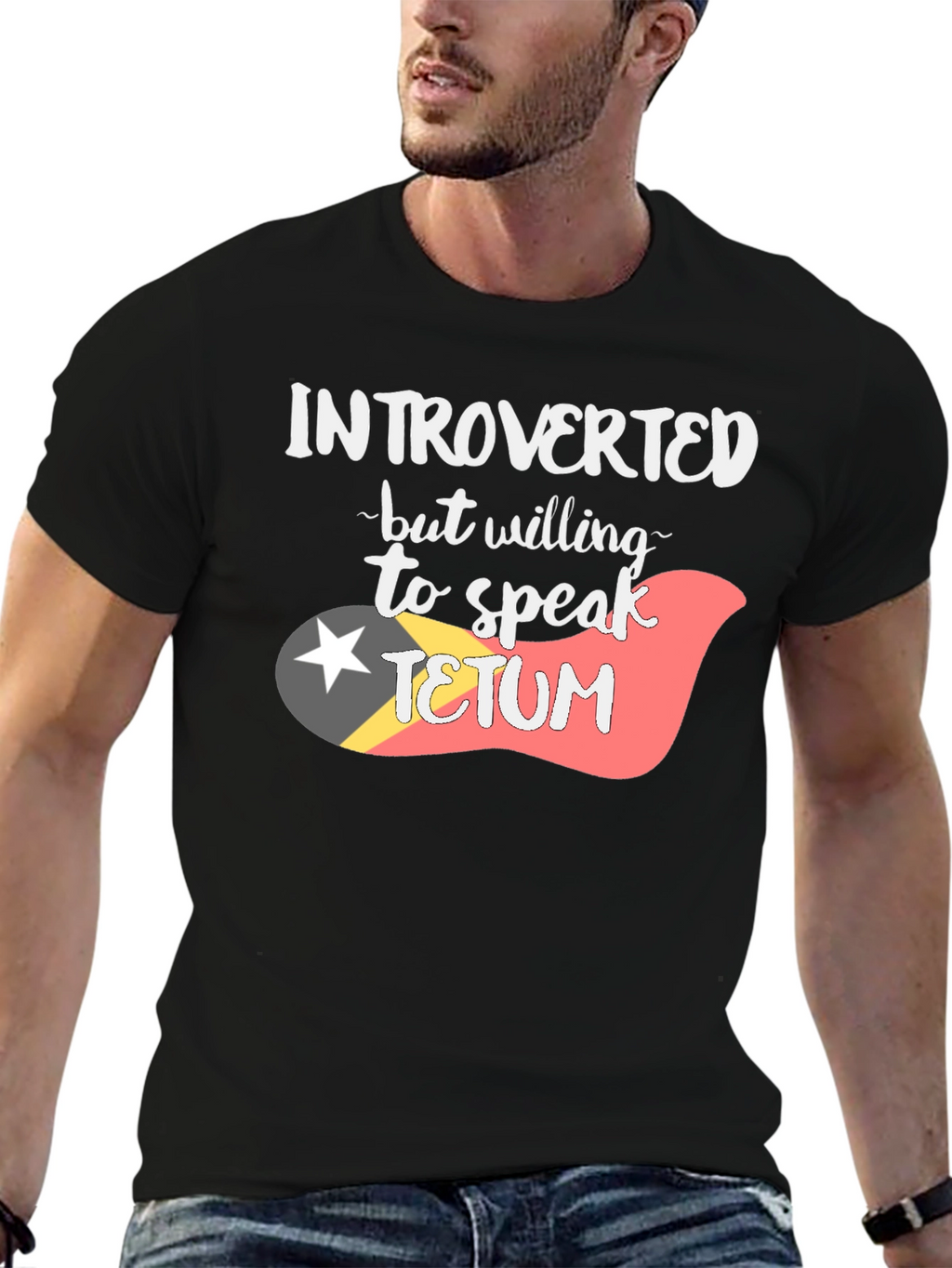 Introverted Tetum Language T-Shirt