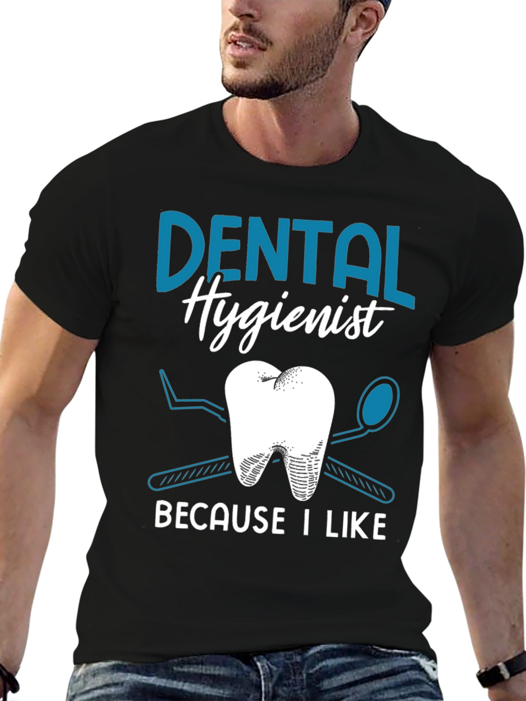 Dental Hygienist T-Shirt - I Like Teeth!