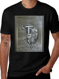 Bull Graphic Tee - Urban Style