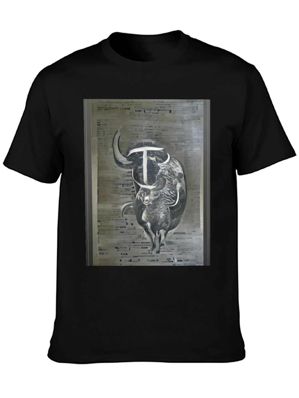 Bull Graphic Tee - Urban Style