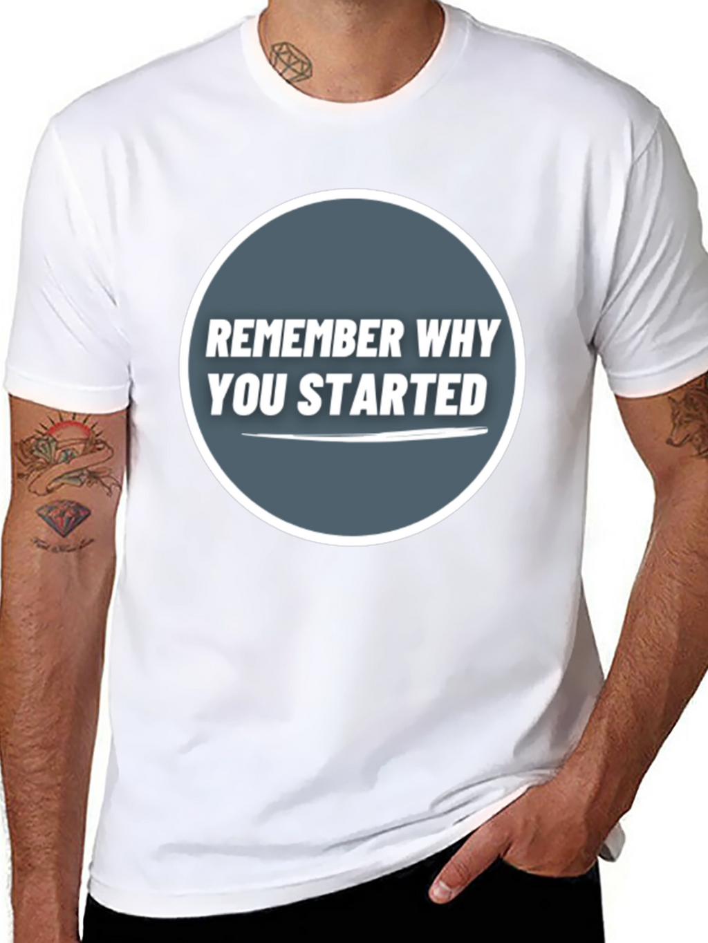 Remember Why You Started Graphic Tee