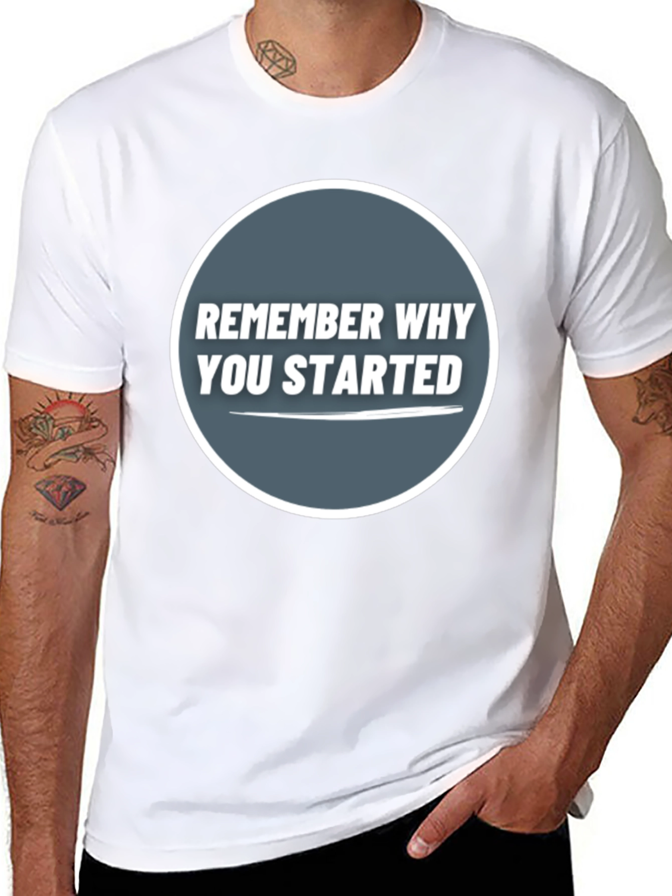 Remember Why You Started Graphic Tee