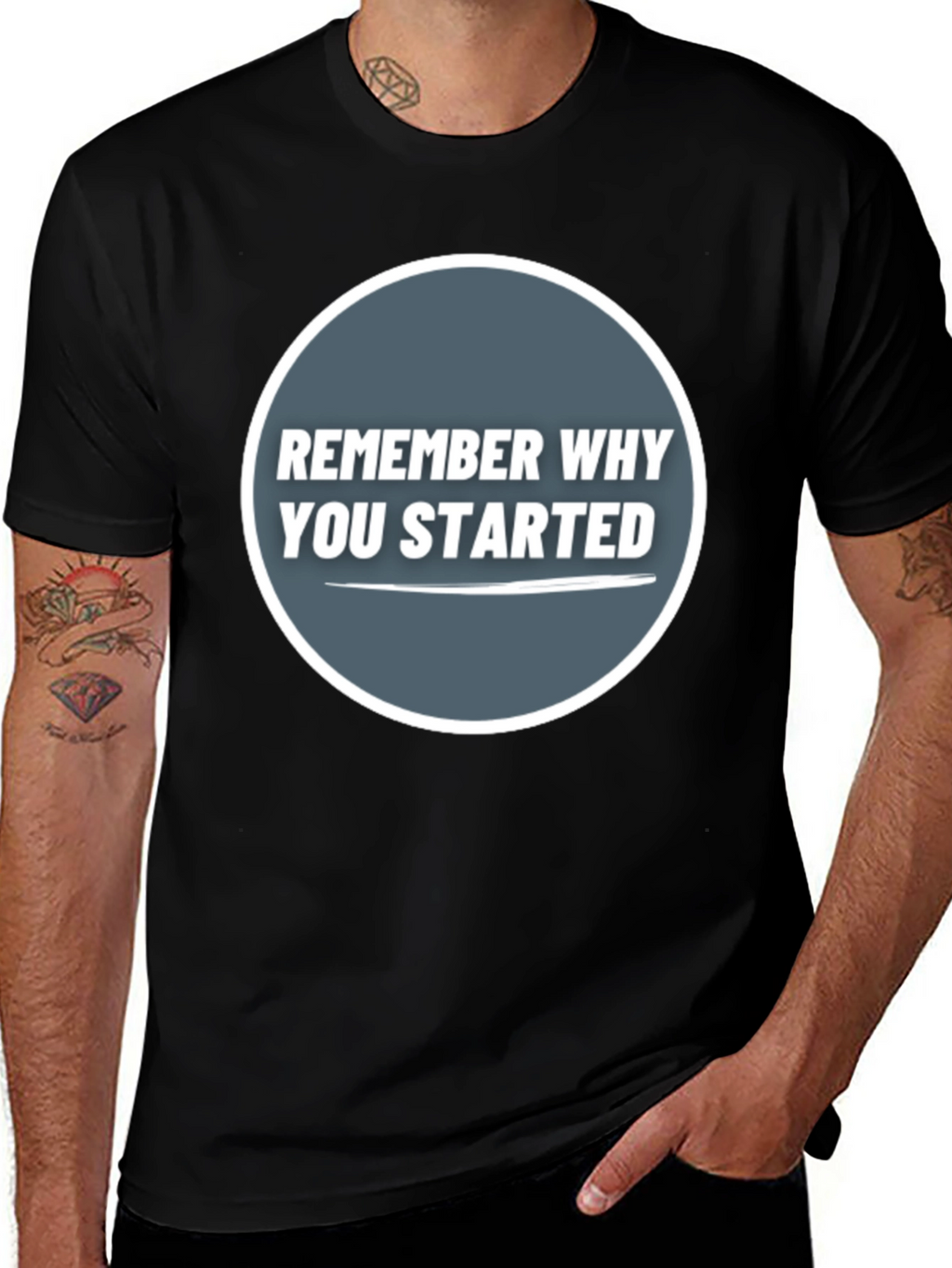 Remember Why You Started Graphic Tee
