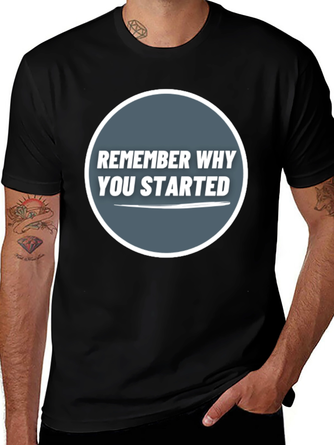 Remember Why You Started Graphic Tee