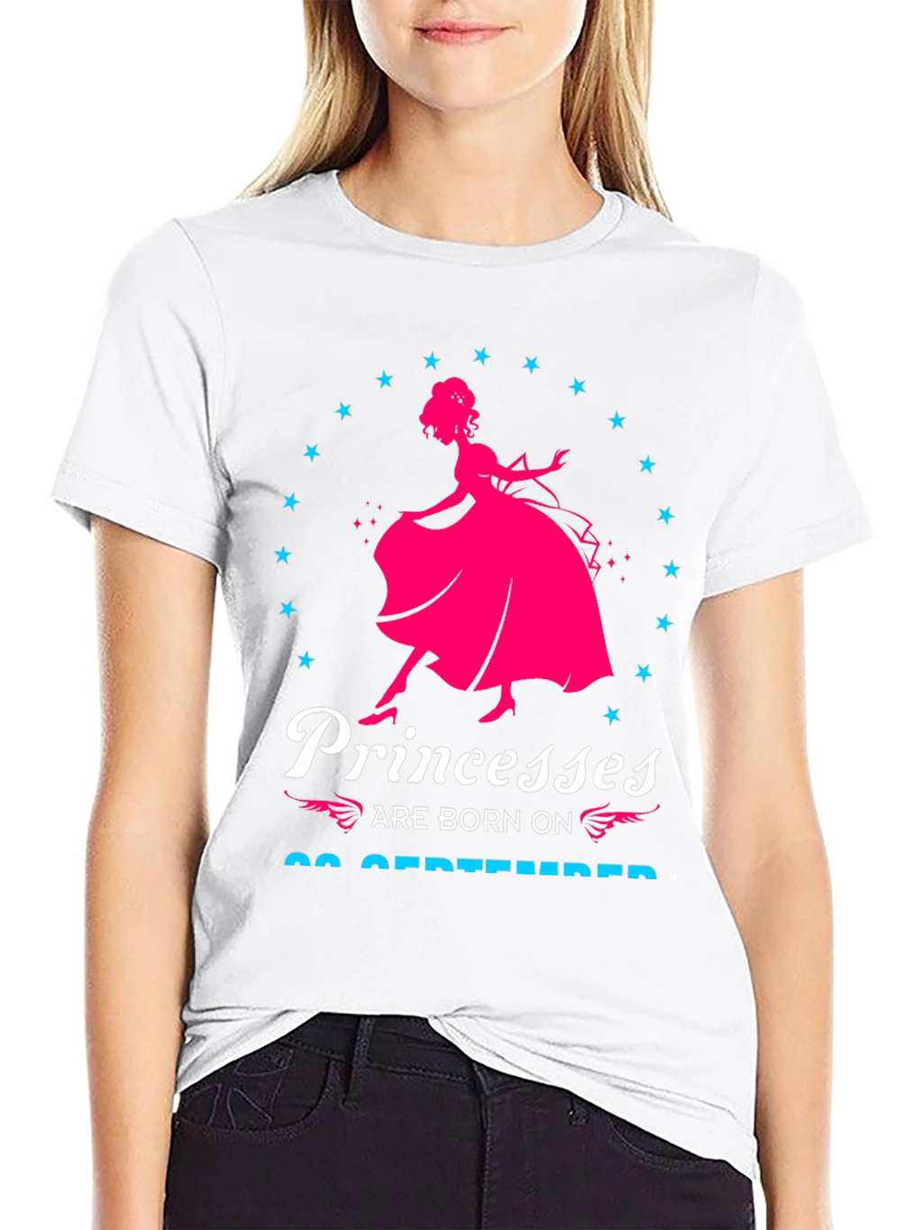 Princesses Are Born on September T-Shirt