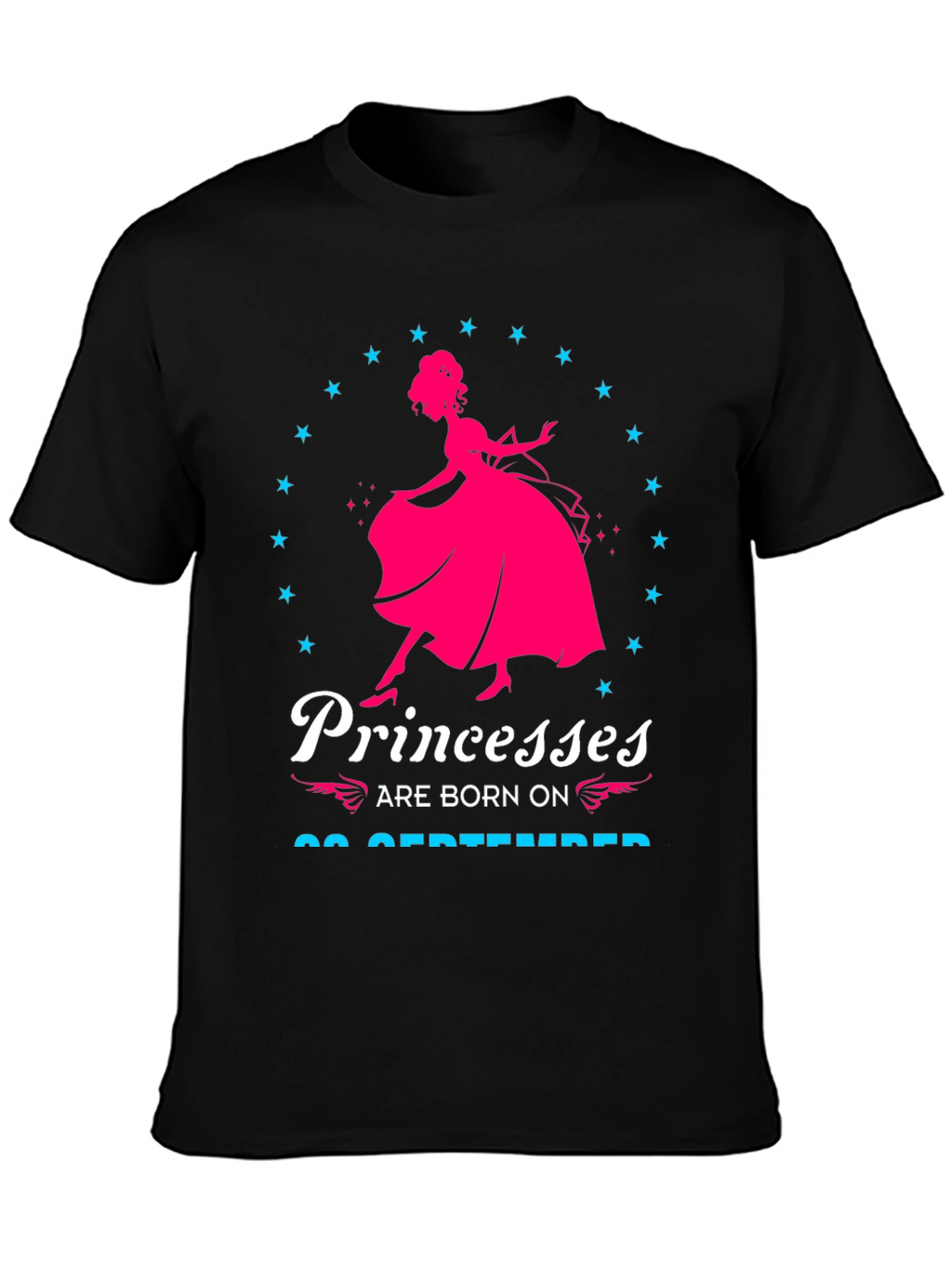 Princesses Are Born on September T-Shirt