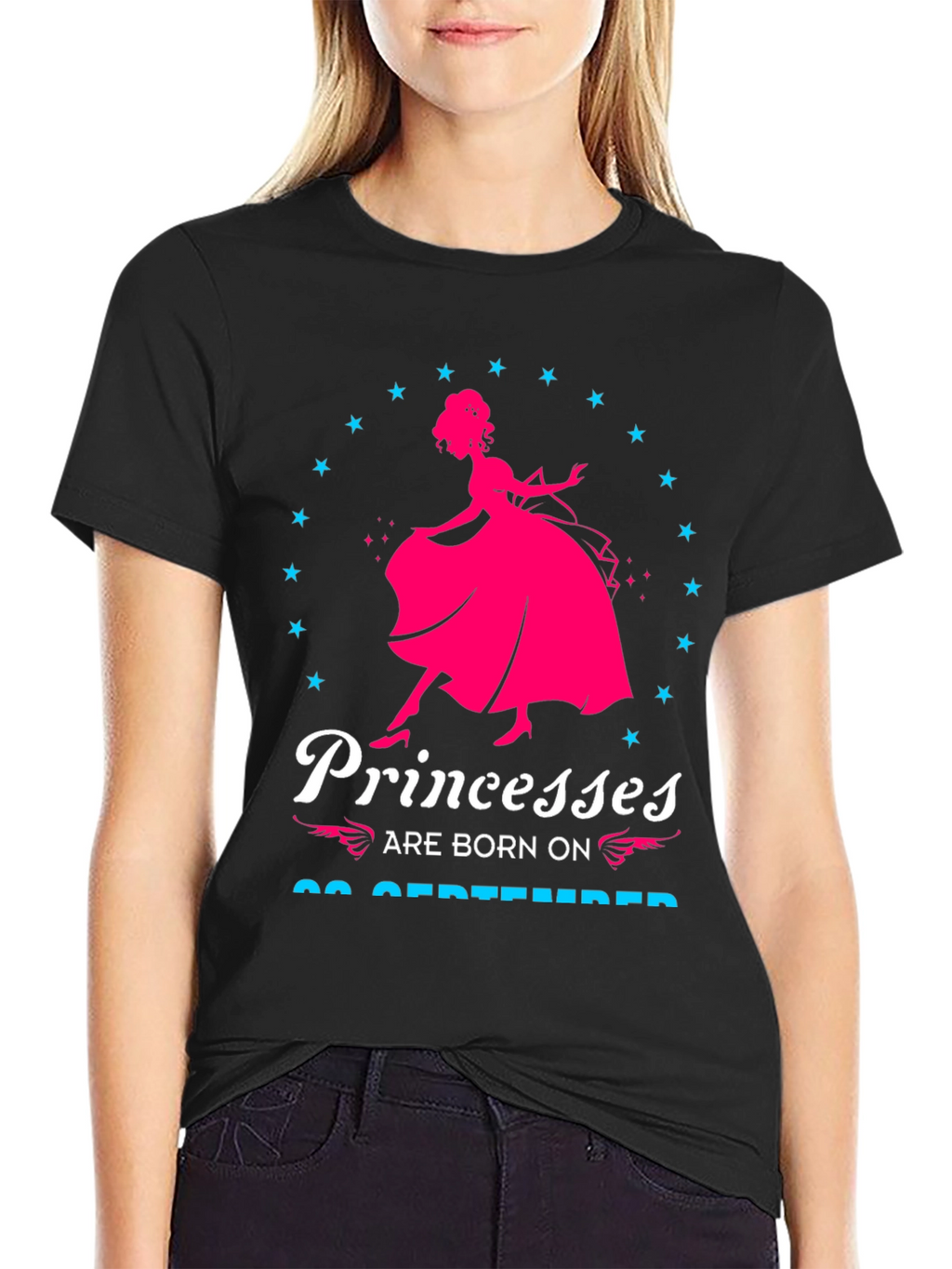 Princesses Are Born on September T-Shirt