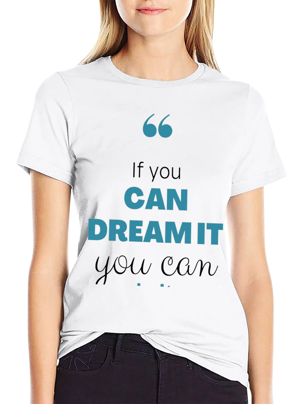 Dream It Black Graphic Tee