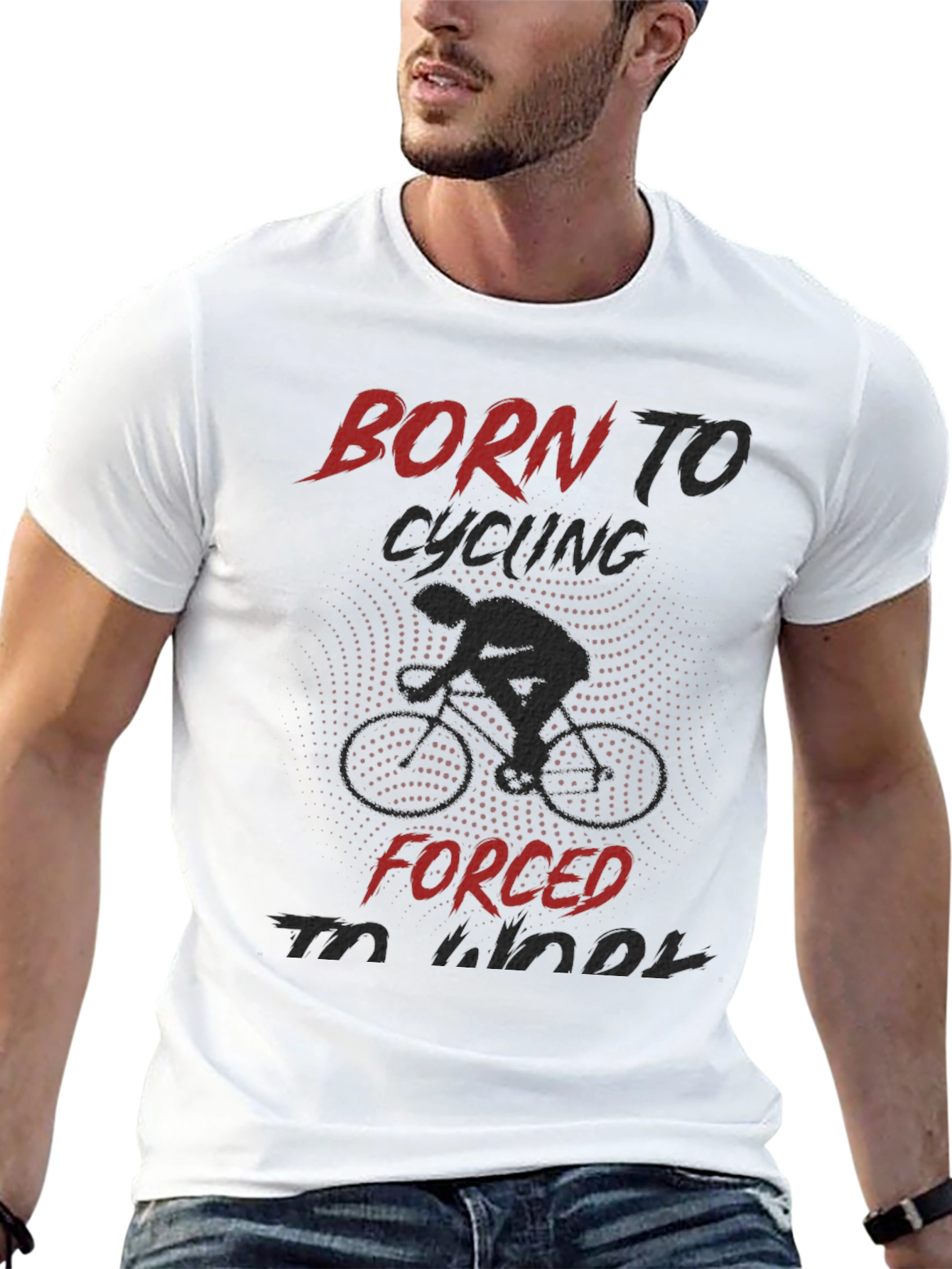 Born to Cycling T-Shirt - Cool Cyclist Tee