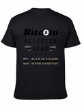Bitcoin Accepted Here El Salvador T-Shirt