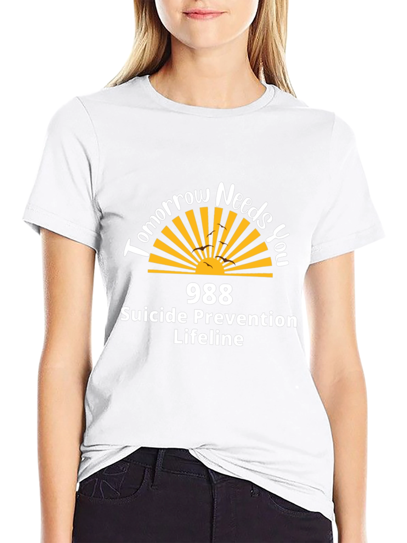 988 Suicide Prevention Lifeline Graphic Tee