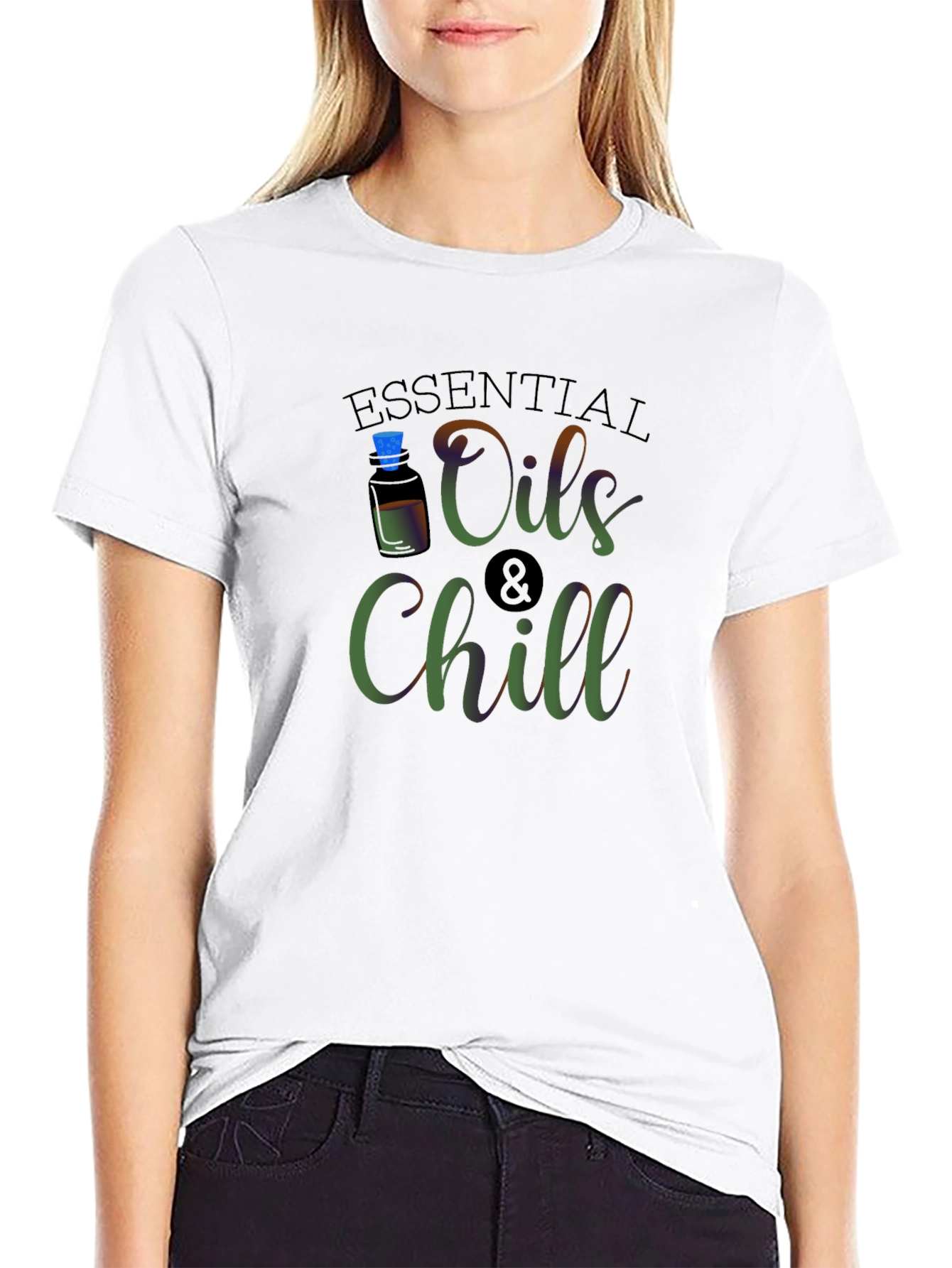 Essential Oils & Chill Graphic Tee