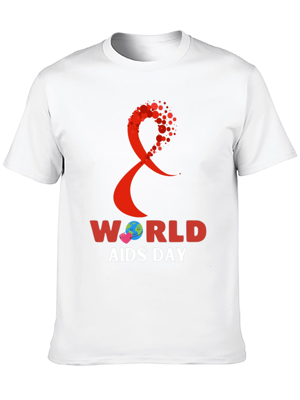 World AIDS Day Awareness Ribbon T-Shirt