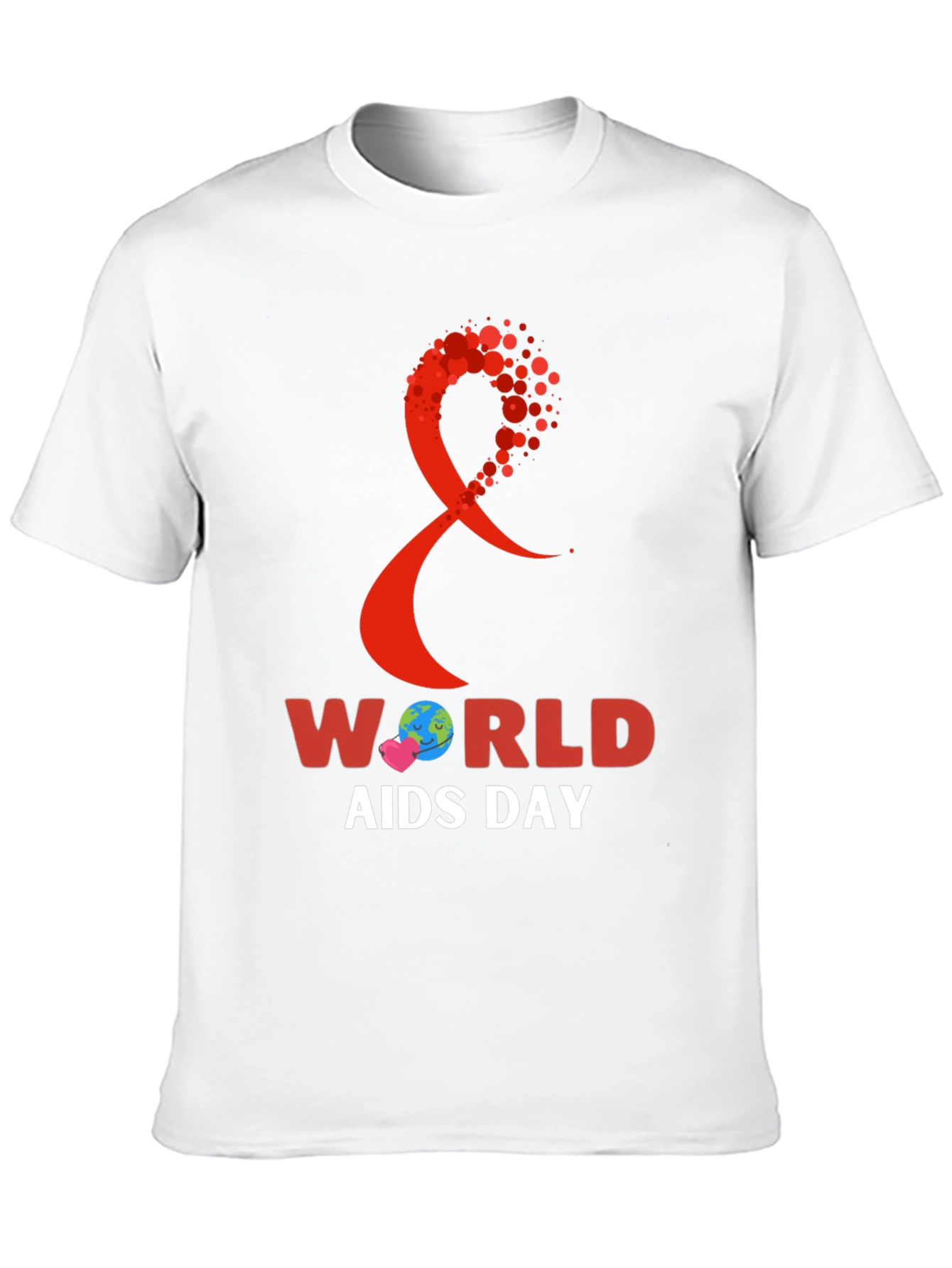World AIDS Day Awareness Ribbon T-Shirt