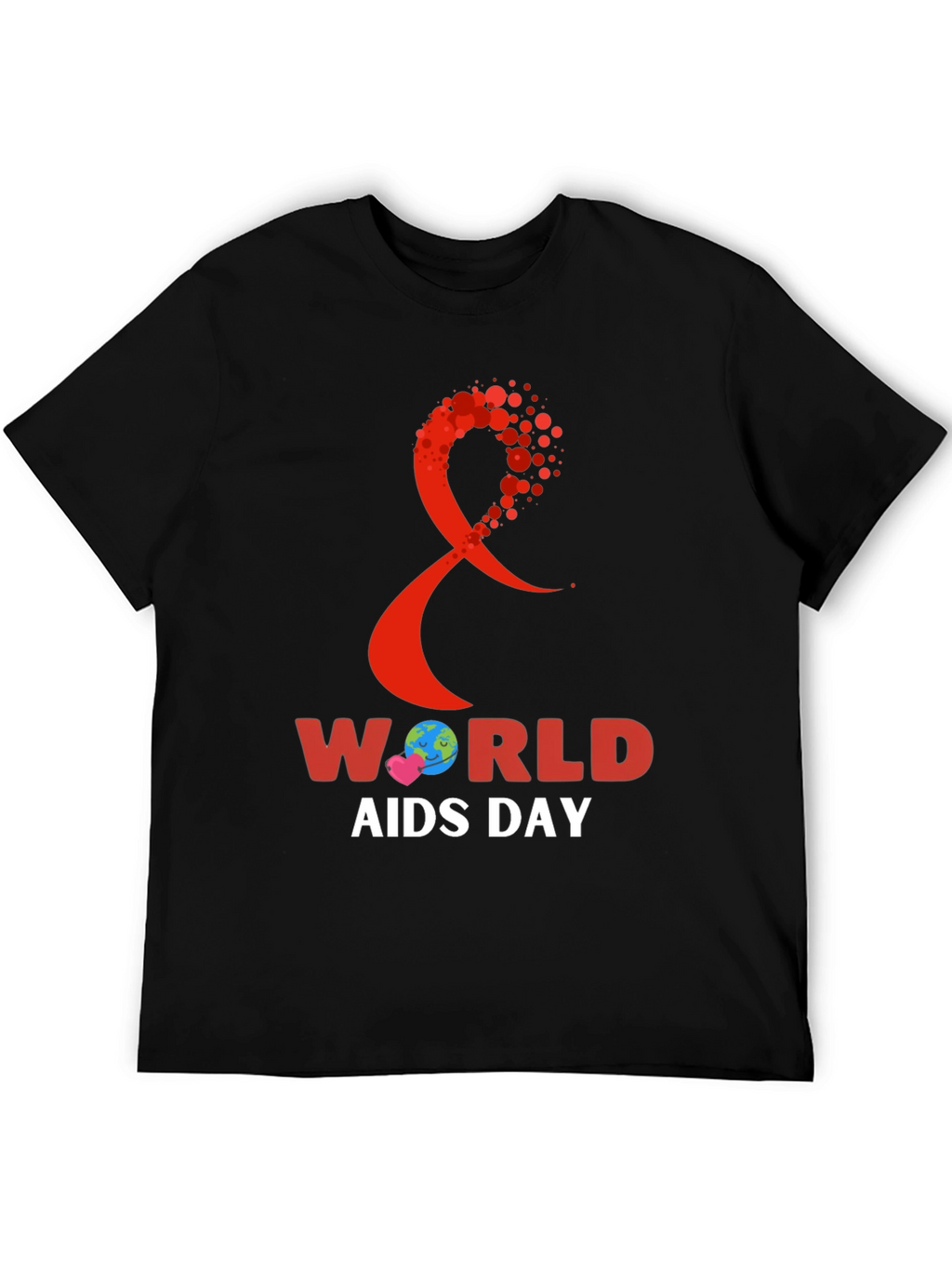 World AIDS Day Awareness Ribbon T-Shirt