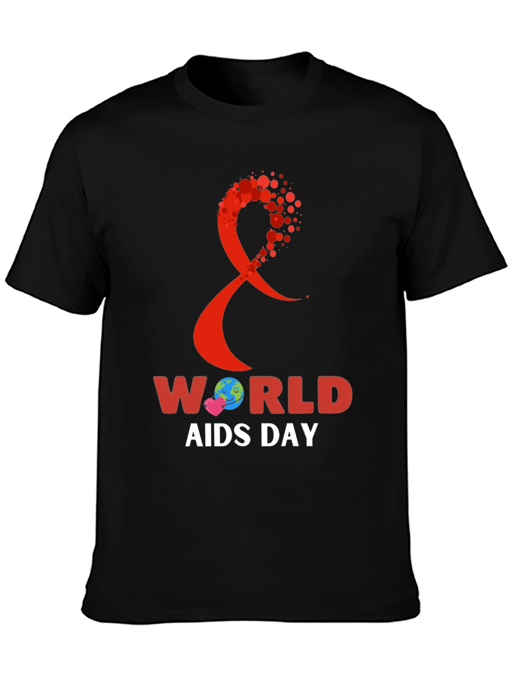 World AIDS Day Awareness Ribbon T-Shirt