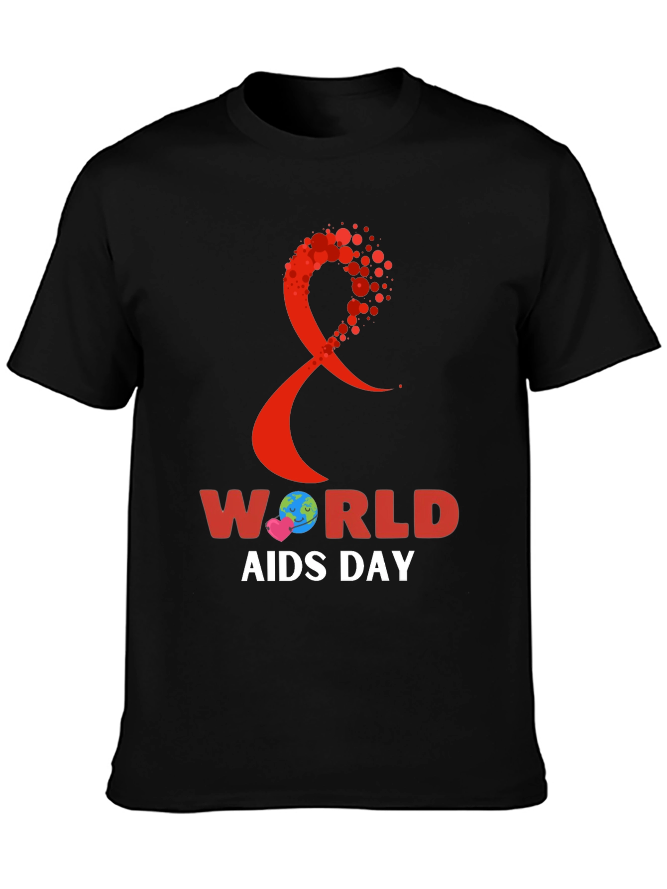 World AIDS Day Awareness Ribbon T-Shirt